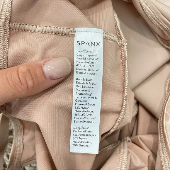 Spanx Smartgrip Open-Bust Full Slip Nude Large - Picture 12 of 12